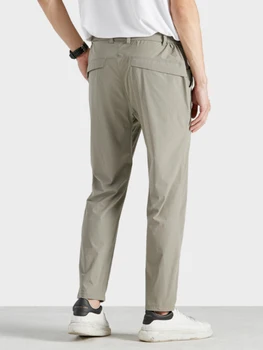 2023 Nuevo Verano Pantalones Casuales Hombres ropa Deportiva Transpirable de secado Rápido de Nylon Suelto Recta de Golf Pantalón Más el Tamaño de Pista Pantalones 8XL
