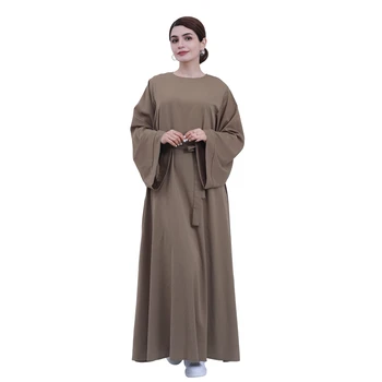 Dubai Abaya Turquía Musulmana De La Moda Hijab Vestido De Musulmán Abayas Mujer En El Islam Ropa Africana Maxi Vestidos Para Las Mujeres Traje Musulman
