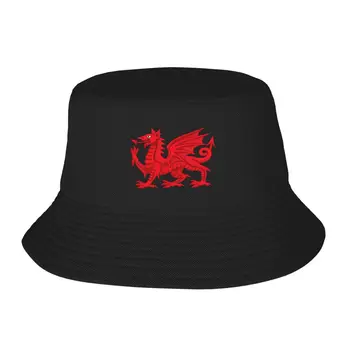 Nueva Gales del Dragón Sombrero de Cubo Sombrero de Playa Tapas de Cosplay Mens Sombrero de las Mujeres