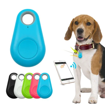 Pet Smart GPS Tracker Mini Anti-pérdida de la prenda Impermeable de Bluetooth Localizador de Trazador Para Mascota Perro Gato Niños Coche Cartera Clave Collar de Accesorios