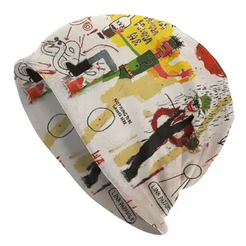 Riddle Me Esta Skullies Gorras Gorras Para Hombres Mujeres Unisex De La Calle De Invierno Cálido Tejido De Punto Sombrero De Adultos Basquiat Bonnet Sombreros
