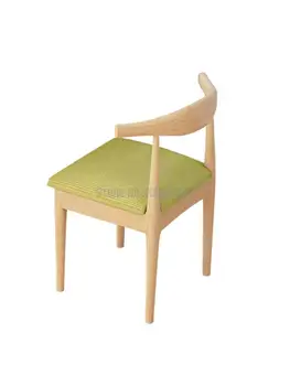 Silla de comedor respaldo taburete de estilo sencillo y moderno equipo de casa silla de escritorio Nórdicos maquillaje silla luz de lujo, mesa de comedor silla de cuerno