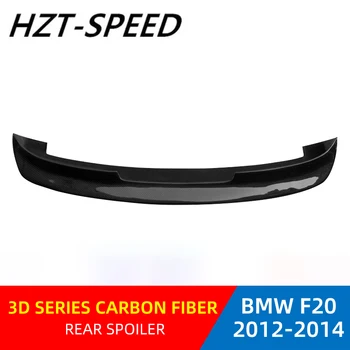 2012 - 2014 Para BMW Serie 1 F20 Modificado Estilo 3D de Fibra de Carbono, un Alerón Trasero