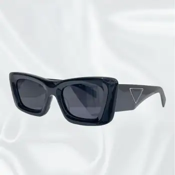 2023 PR 13Z de la Moda de las Nuevas Mujeres de Gafas de sol de Gruesos Volúmenes de Acetato de Marco Cuadrado de gafas de sol para los hombres de Lujo Polarizado UV Gafas