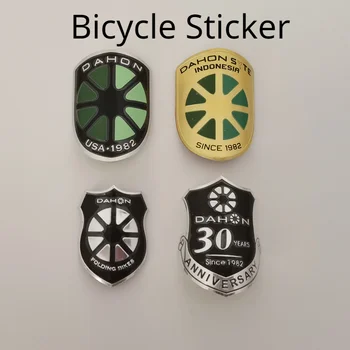 Bicicleta de Calcas de la Insignia de la Bicicleta BMX de la etiqueta Engomada Suave de la Aleación de Aluminio de BRICOLAJE, Decoración Personalizada Logotipo de la Cabeza del Tubo de Accesorios de Bicicletas