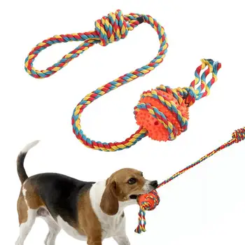Cachorro Juguetes Para Masticar Pequeños Juguetes De Perro Cachorro Juguetes De Cuerda Y Diseño De La Bola De Satisfacer A Roer Estimular La Masticación De Fácil Limpieza Para Perro