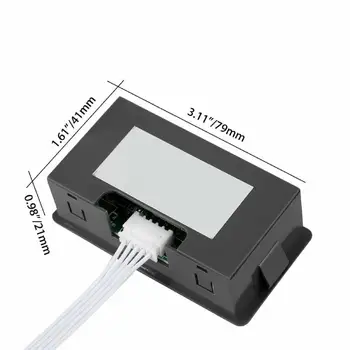 Coche Universal del Tacómetro a prueba de Polvo Tacómetro LCD Sensor de Efecto Hall Digital 4 RPM de Velocidad Panel de medición de Alta Precisión