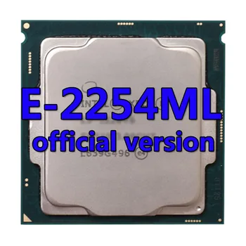 CPU Xeon E-2254ML versión oficial de la CPU de 1.7 GHZ 8MB 4Core/8Thread 25W Procesador DE la Placa base