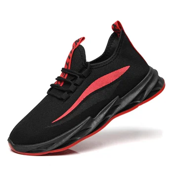 De los hombres Zapatos para Correr Ligero Transpirable Suave antideslizante Cómodo, Casual Zapatos para Caminar Trotar Zapatos de Deporte
