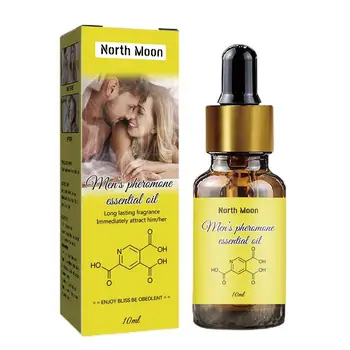 La feromona de Aceite Esencial Para los Hombres de 10 ml de Perfume de Feromonas para Mujer de Aceite de Feromonas Infusión de Aceite de la Fragancia Unisex de Aceite Esencial de Perfume