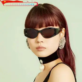 Las mujeres de Ojo de Gato Gafas de sol de Acetato de la Moda del Diseñador del Modelo de Conducción al aire libre Fresco Retro Clásico de la Personalidad UV400 Niña de la Marca de Gafas