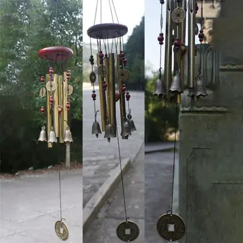 Los Carillones de viento para Creativos Windchimes de Bronce al aire libre, Porche Jardín del Patio trasero de Regalo para las Mujeres Simpatía Memorial de la Casa de la Vanguardia Y5GB