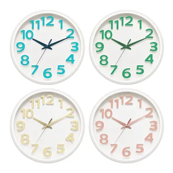 Original, Moderno Reloj de Pared Clásico Tranquilo Mecanismo Eléctrico 3D de la Oficina de Reloj Reloj de Pared Elegante Inusual Horloge Murale Decoración para el Hogar