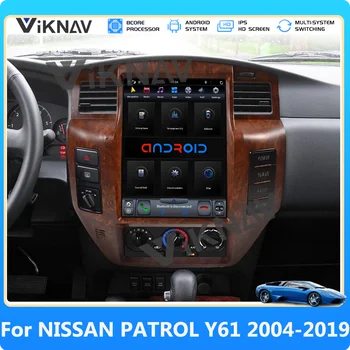 Para NISSAN PATROL Y61 2004-2019 Actualización de Android Autoaudio de 8 núcleos Inalámbrica CarPlay de la Pantalla Táctil Multimedia Reproductor de 2DIN GPS
