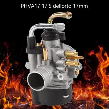 para PHVA17 de 17,5 dellorto carbohidratos 17mm Reemplazo del Carburador para Aerox 50/ Minarelli PHBN-17.5 mm Estilo de 2 tiempos Carburador