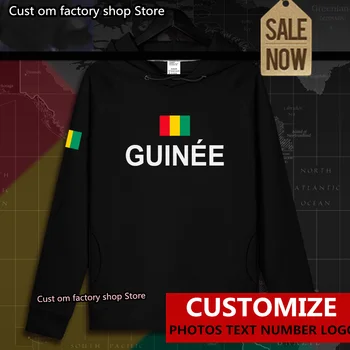 República de Guinea GIN Guinea GN mens hoodie 